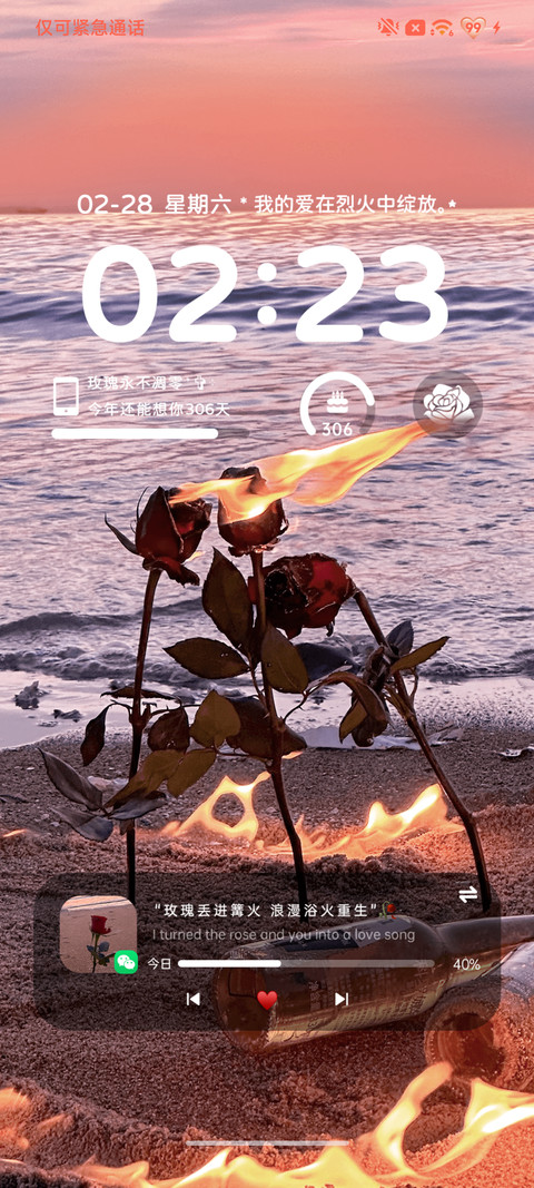 海岸 浪吻玫瑰 screenshot
