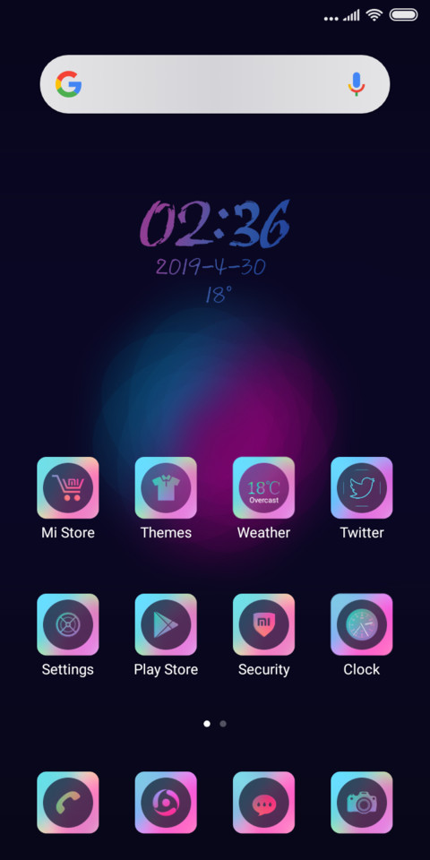 Tech Gradient_DWM19 screenshot