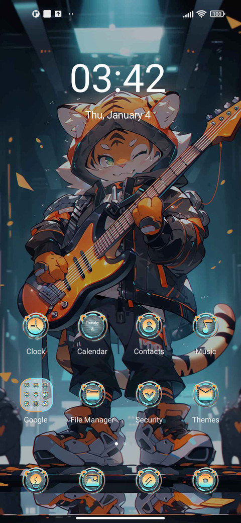 Cyber Tiger Band screenshot