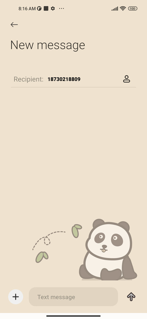 Cute Panda screenshot