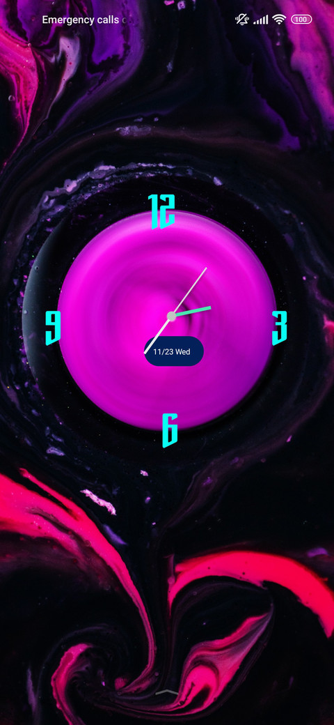 Abstract shine screenshot