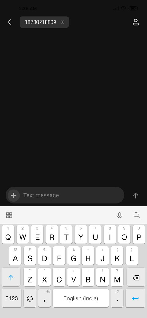Elegant black screenshot