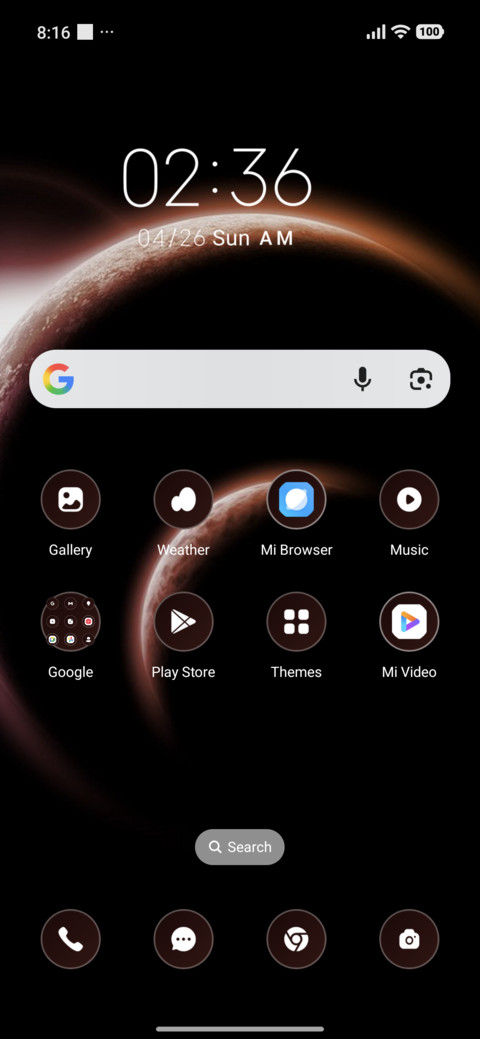 Planet screenshot