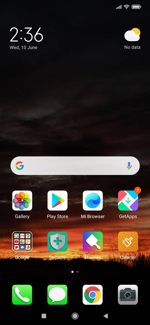 Sunset  screenshot