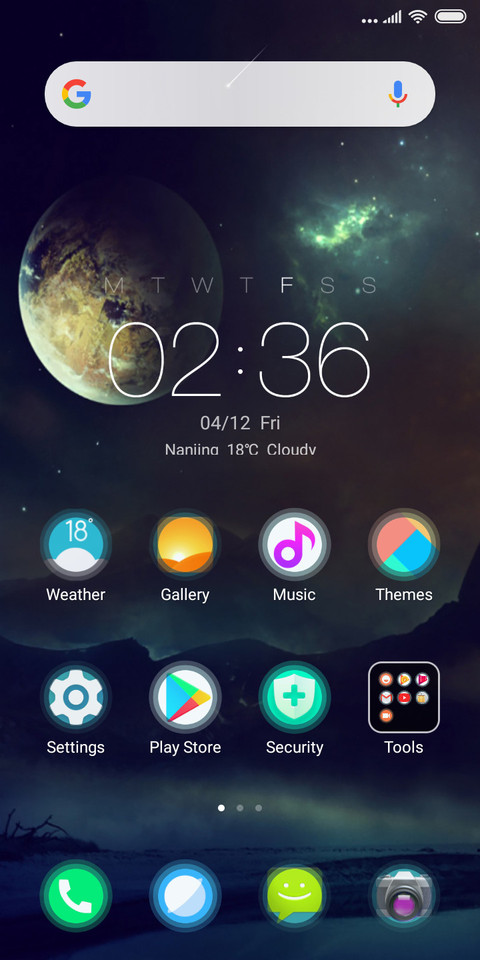 iOS 10 Gelap screenshot