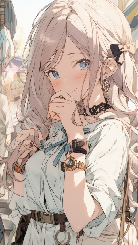 Anime girl screenshot