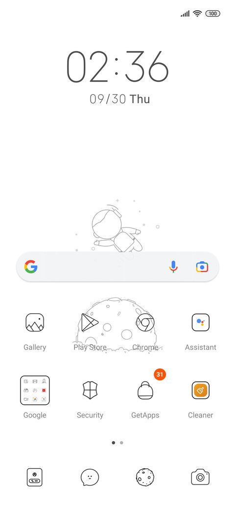 Spaceman Dancing screenshot