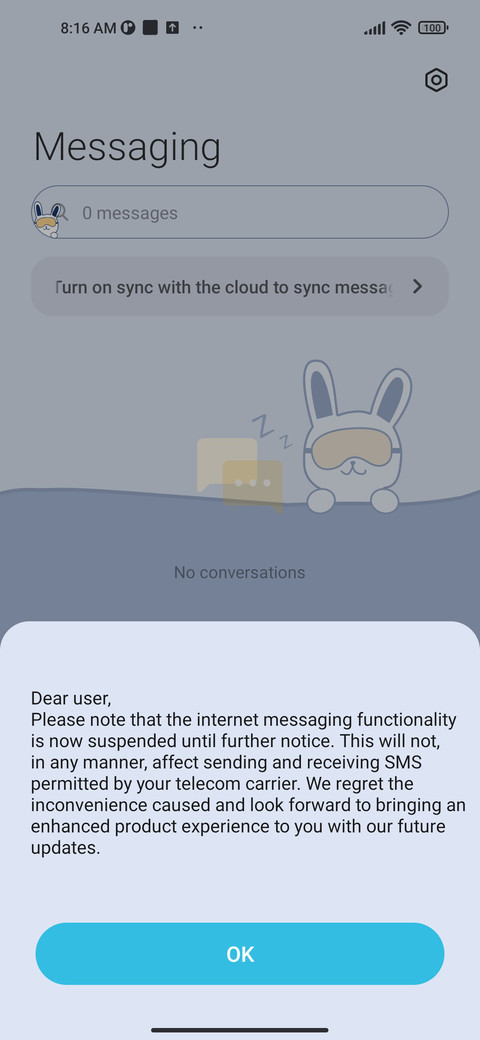 Good night bunny screenshot