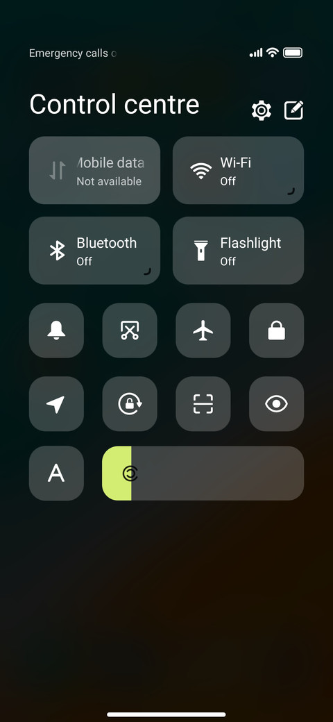 Android12-Dark screenshot