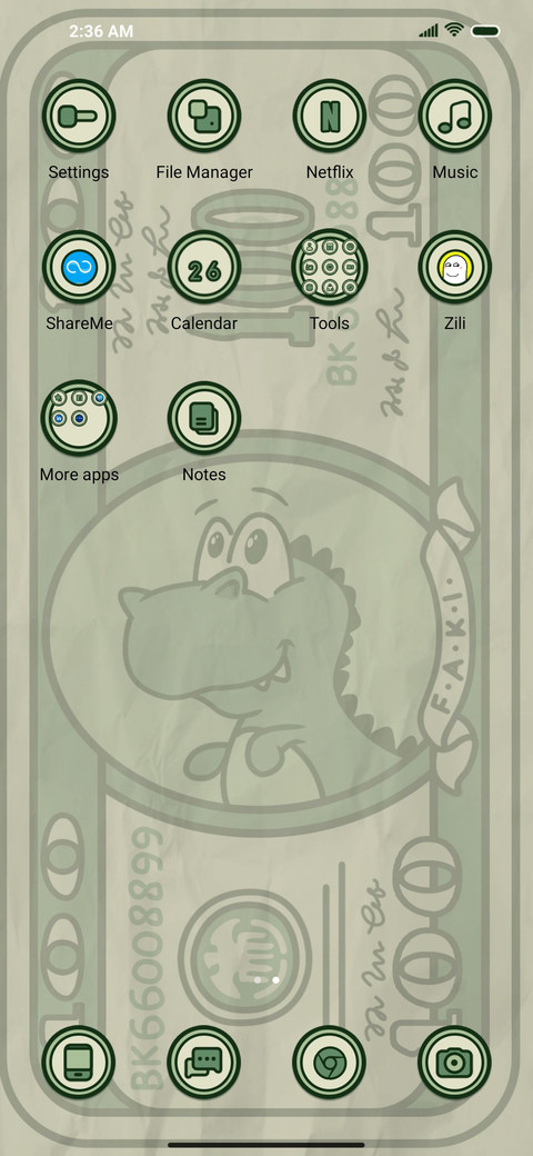 Cute dinosaur screenshot