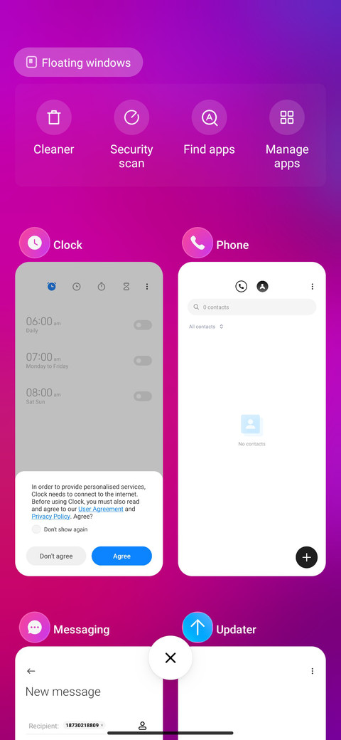 Purple Glow screenshot