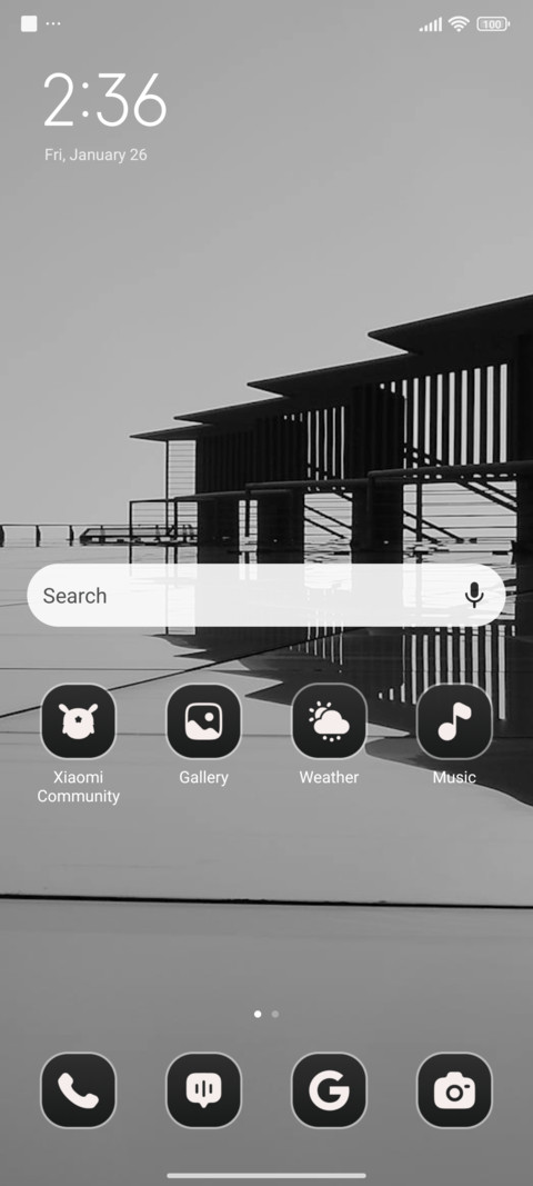 Bridge Grayscale screenshot