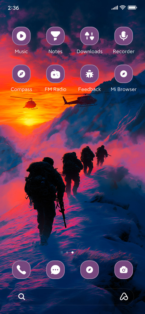 Mountain March screenshot