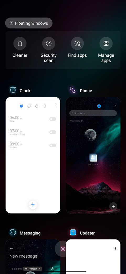 Meteor sky screenshot