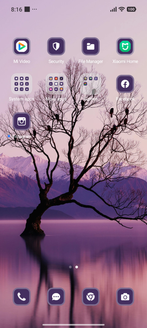 Lake Reflection screenshot