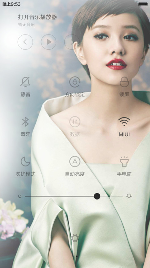 女王郭采洁（ios全面锁屏+全图标+自由桌面） screenshot