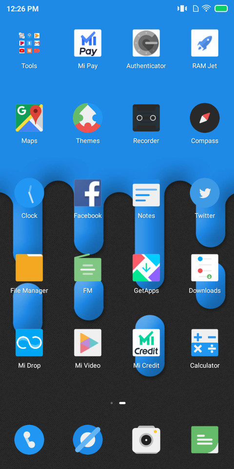 Blue Edge 4.0_DWM3 screenshot
