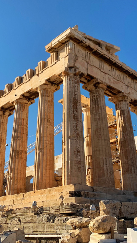 The parthenon in greece screenshot