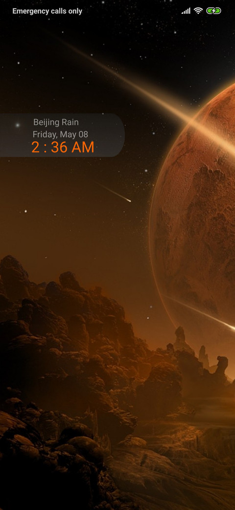 Orange  Gradient X screenshot