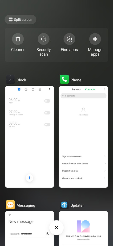 Relaxing time screenshot