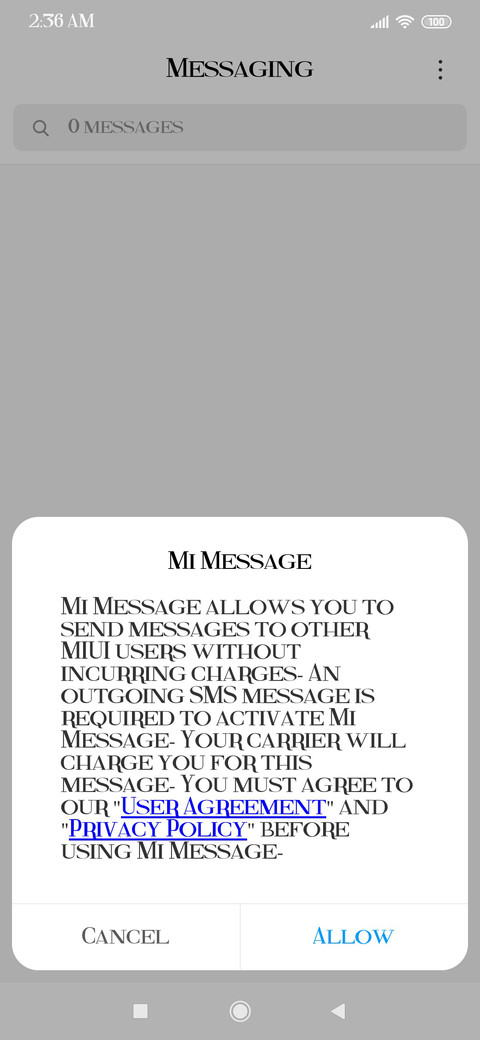 Fine Serif screenshot