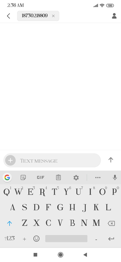 Fine Serif screenshot