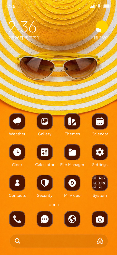 Sunny Minimal screenshot