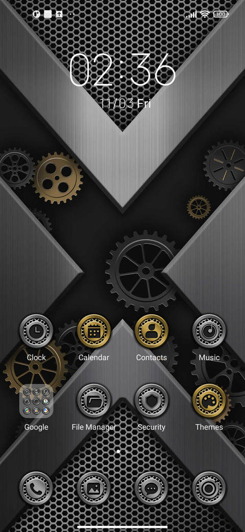 Gold and silver screenshot
