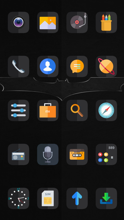 Black  screenshot