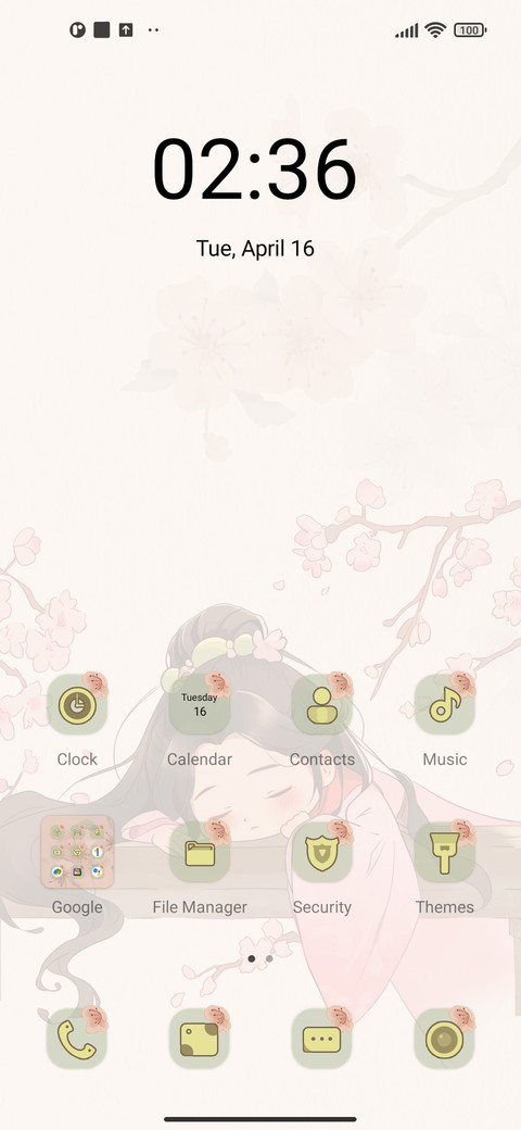 Spring comes screenshot