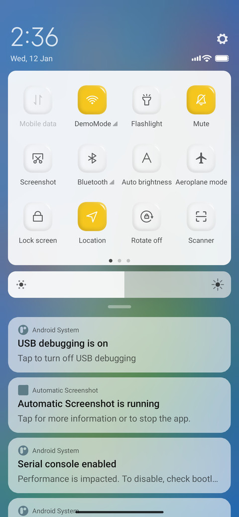 3D UI screenshot