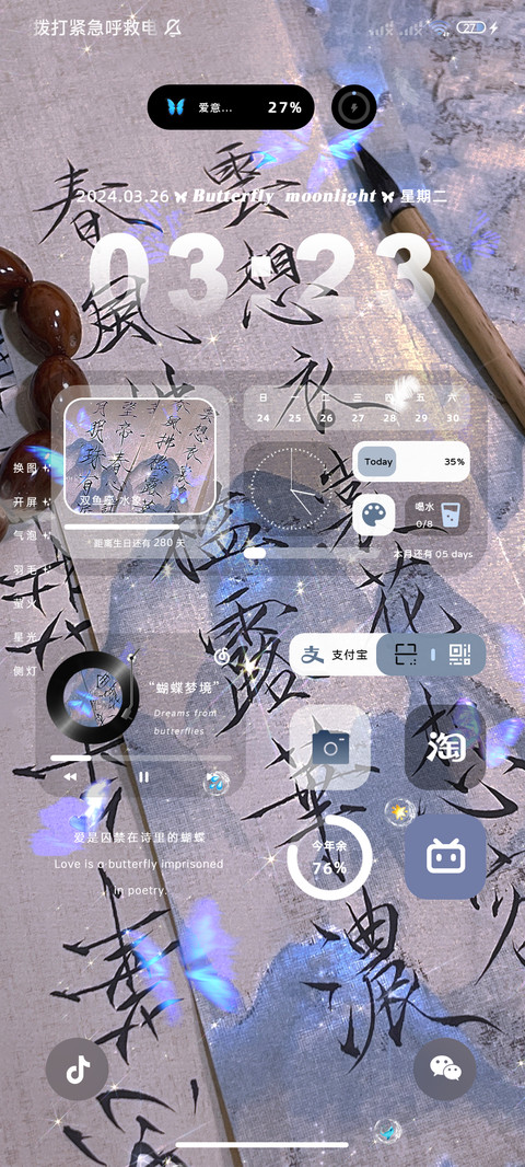 蝴蝶来信 华光流年 screenshot