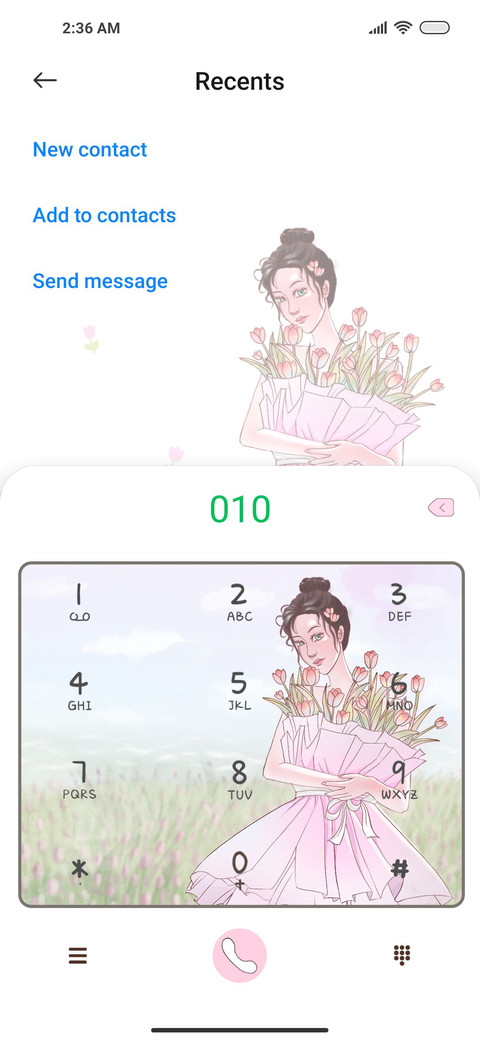 tulip girl screenshot