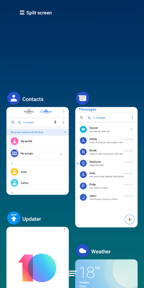 Android Go V10 v2 screenshot