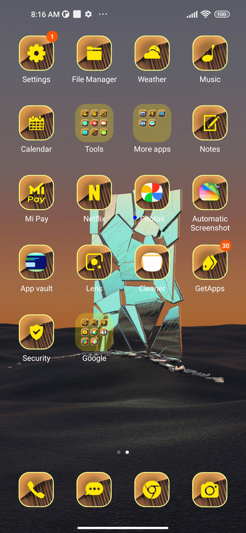 desert mirror screenshot