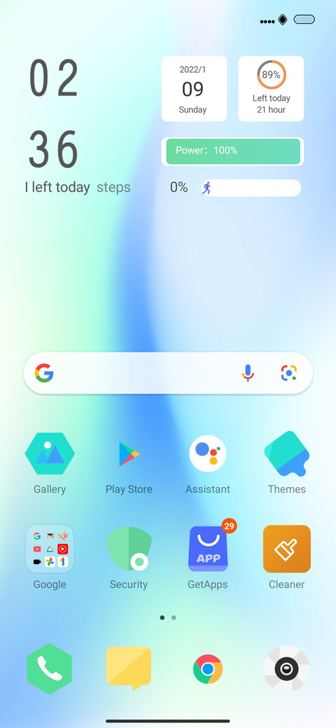 Irregular screenshot