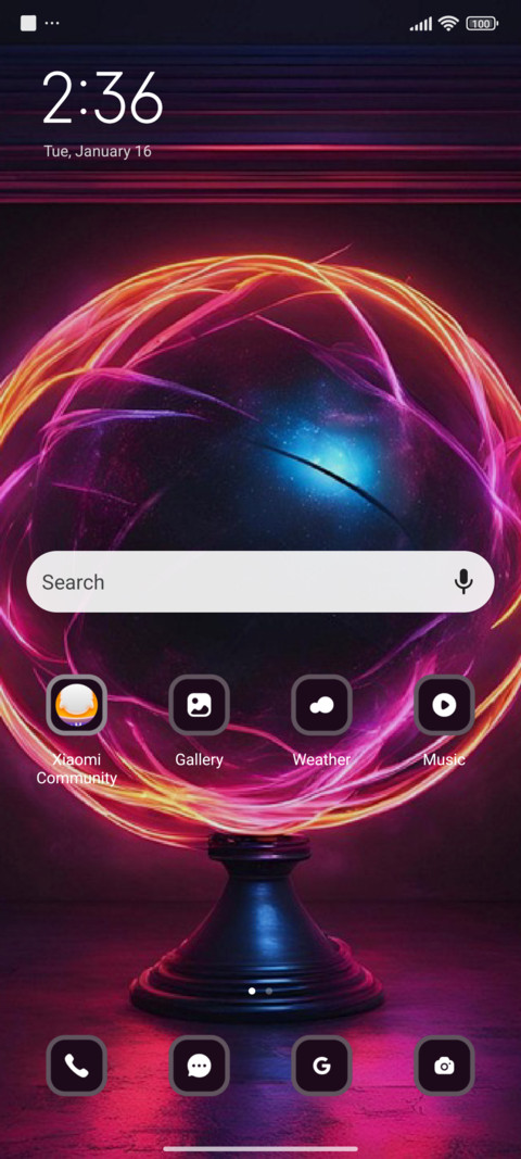 Colorful Globe screenshot