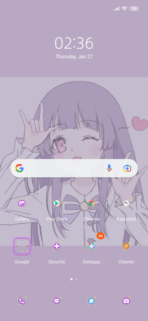Wink girl screenshot