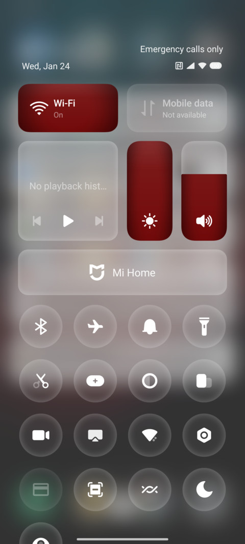 Clean UI screenshot