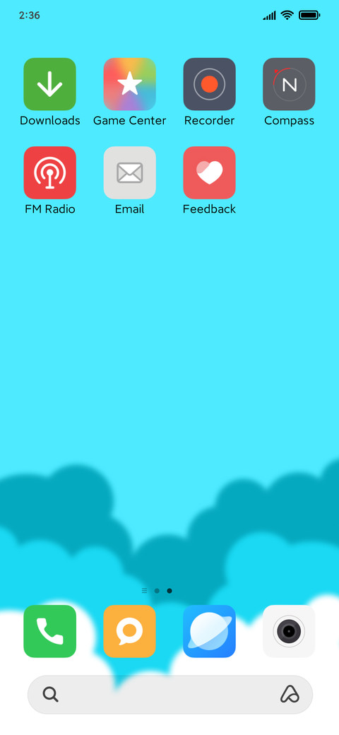 Ocean Blue screenshot
