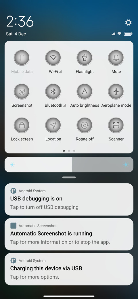 Mars Over Blue screenshot