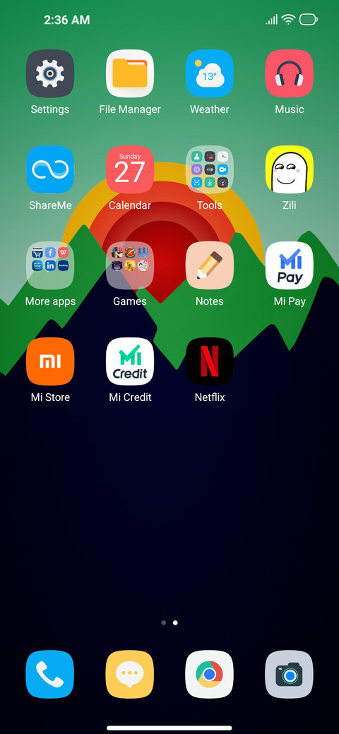 Minimal x v13 screenshot