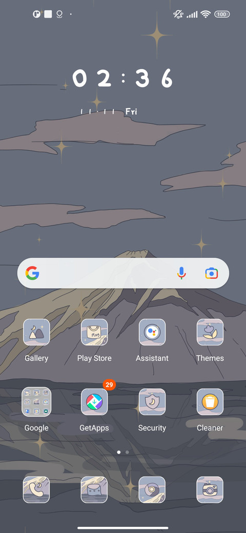 starry night screenshot