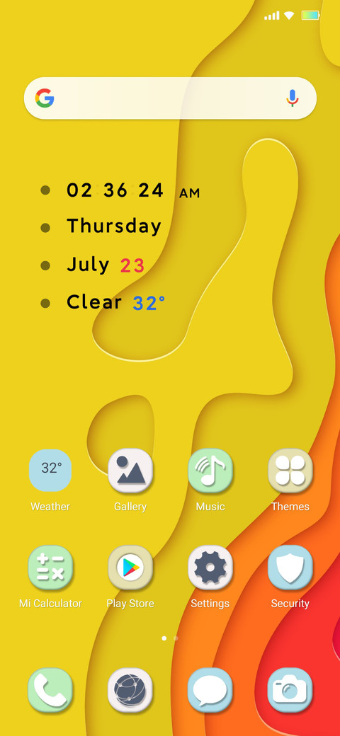 Hei Yellow V11 screenshot