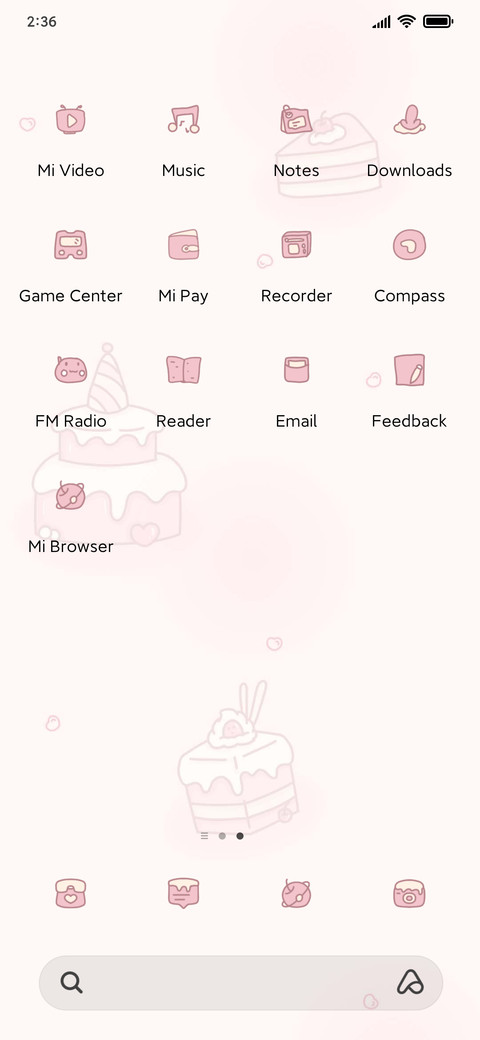 Eat cream cake screenshot