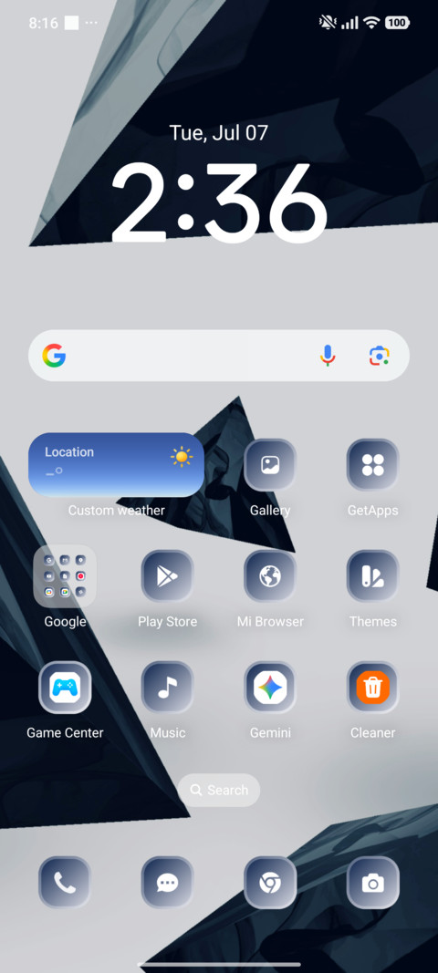 Triangle screenshot