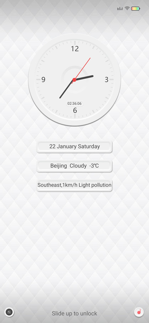 White screenshot