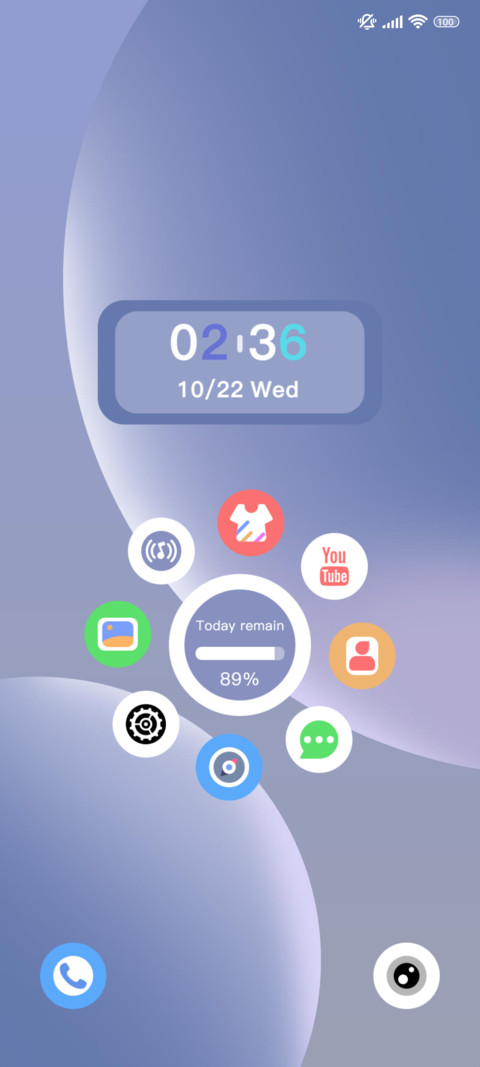 Simple Blue Kit screenshot