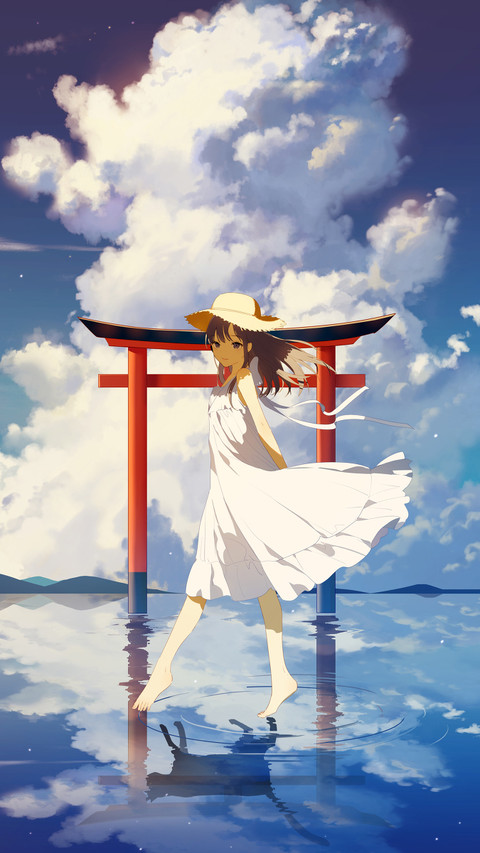 水镜倒影 screenshot