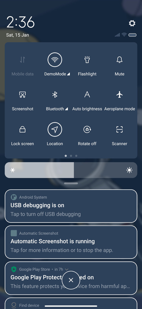 Dynamic astronaut screenshot